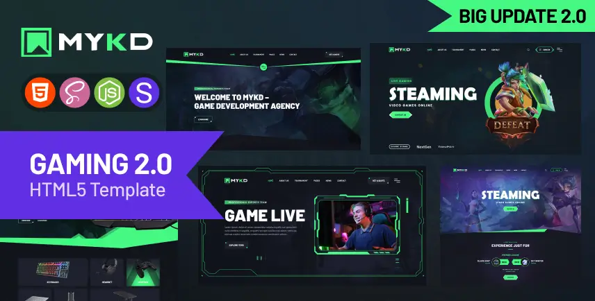 MYKD – eSports and Gaming NFT Template