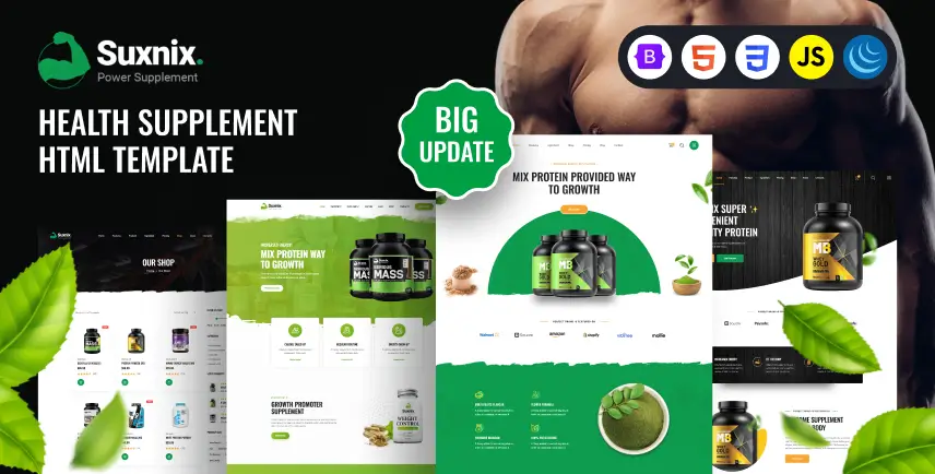 Suxnix – Health Supplement Landing Page