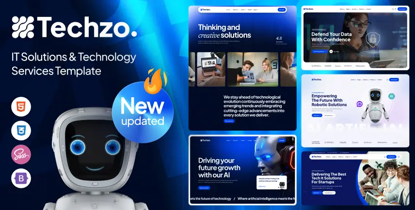 Techzo – IT Solutions & Technology Services Template